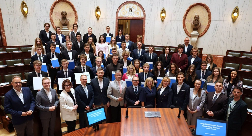 Pierwsze posiedzenie Młodzieżowego Sejmiku Województwa Śląskiego